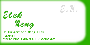 elek meng business card